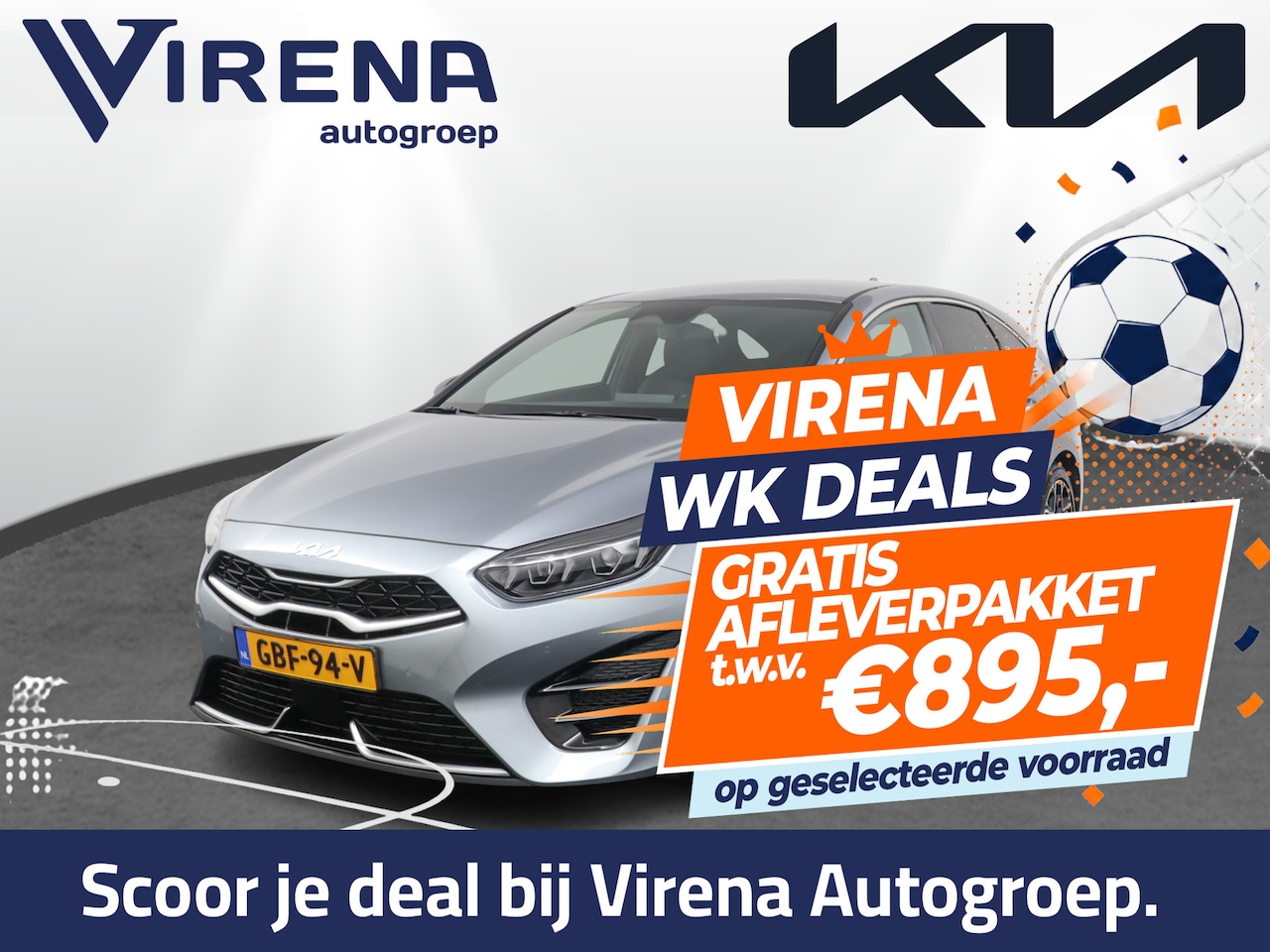 Kia Pro cee'd - 1.5 T-GDi GT-Line Automaat - Apple Carplay/Android Auto - Cruise Control - Dodehoekdetecti - AutoWereld.nl