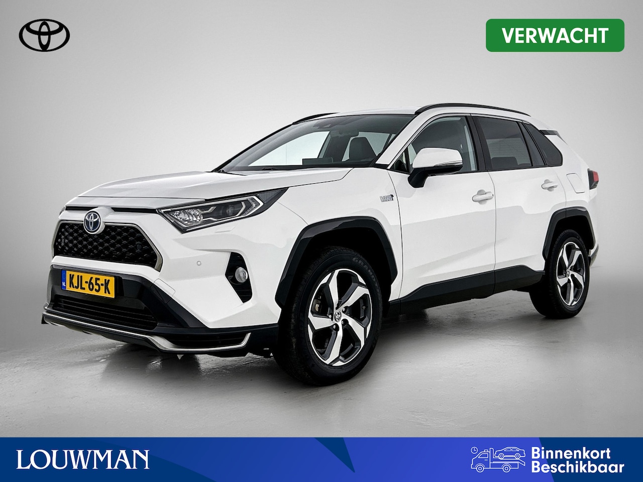 Toyota RAV4 - 2.5 Plug-in Hybrid AWD Style | BTW voertuig | Stuur+stoelverwarming | dodehoek detectie | - AutoWereld.nl