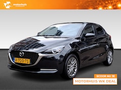 Mazda 2 - 2 1.5 SKYACTIV-G 90PK LUXURY NAVI CAMERA HUD LED ECC NAP