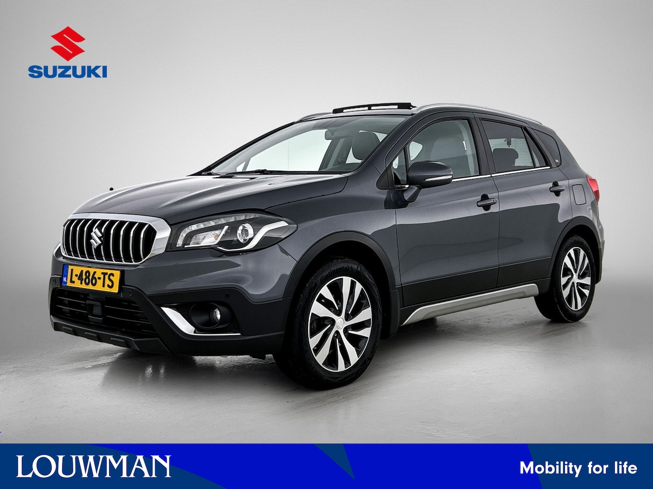 Suzuki S-Cross - 1.4 Boosterjet Style Smart Hybrid | Panoramadak | Trekhaak afneembaar | - AutoWereld.nl