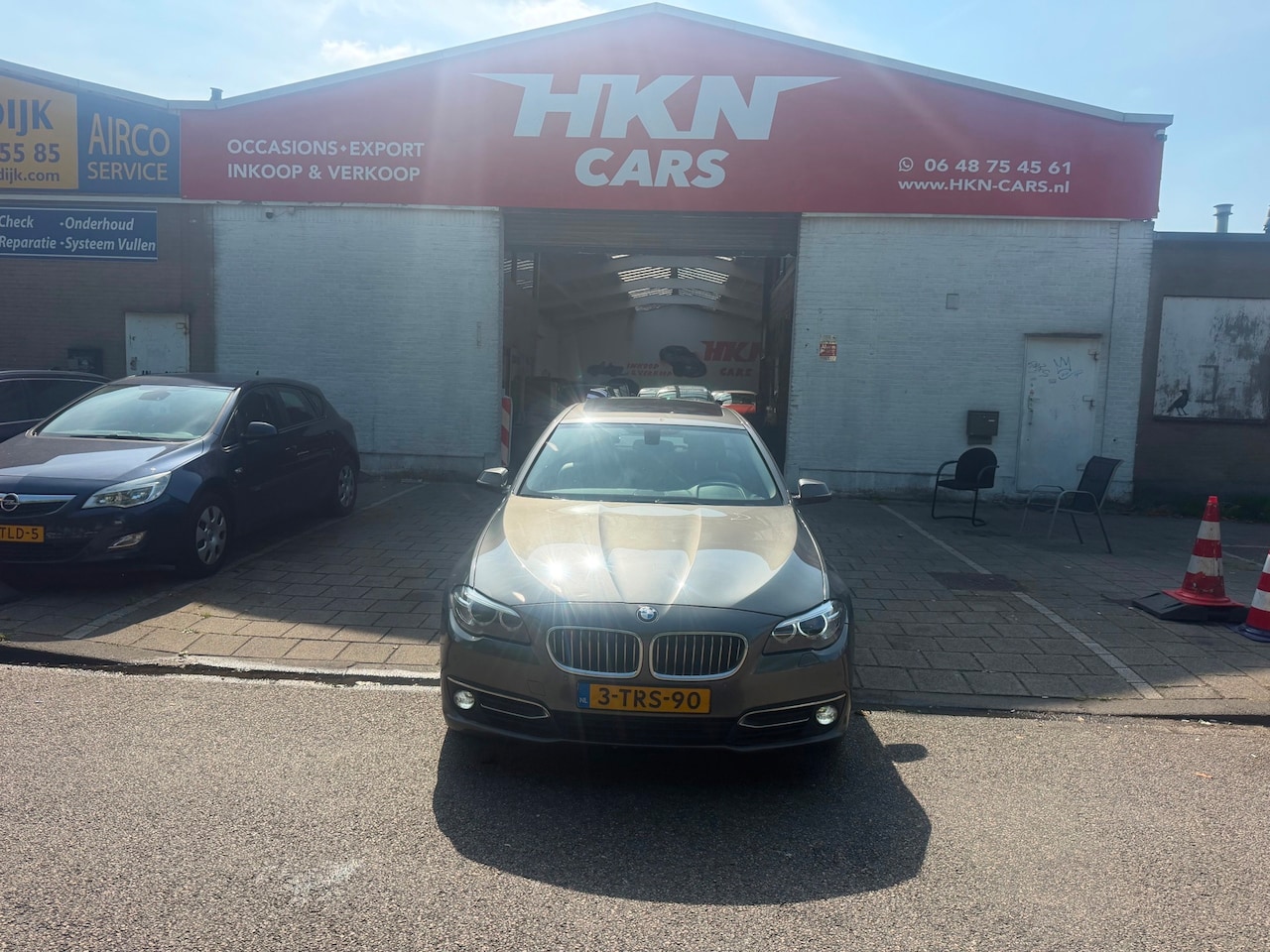 BMW 5-serie - 520i Edition BJ 2014 XENON OPEDAK LEER - AutoWereld.nl