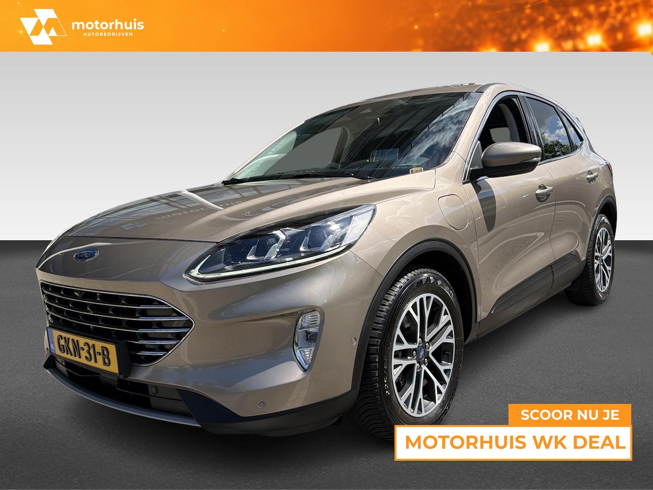 Ford Kuga - 2.5 PHEV Titanium | Achterbank verwarmd | Achteruitrij assistent | Apple Carplay/Android A - AutoWereld.nl