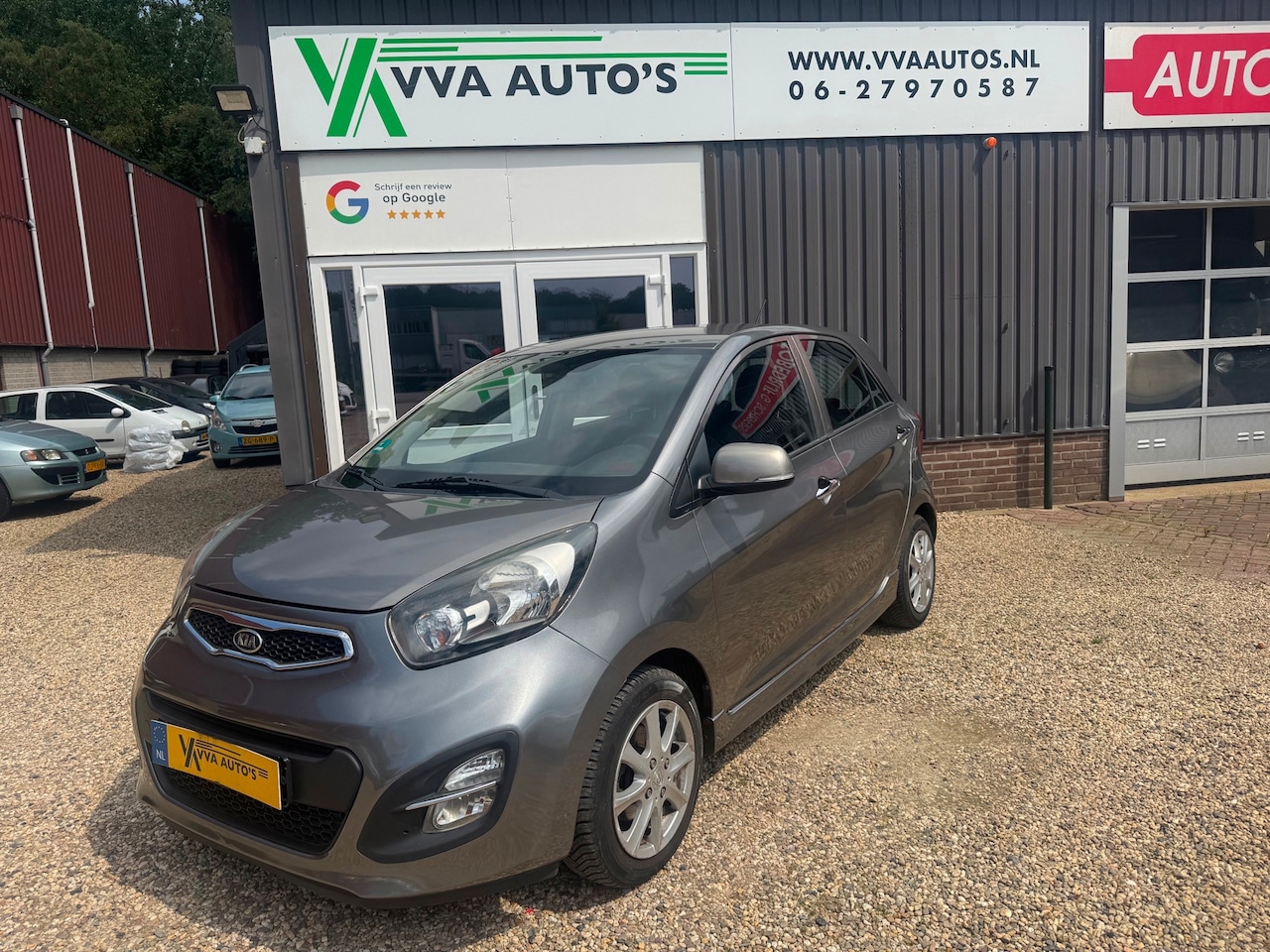 Kia Picanto - 1.2 CVVT ISG clima, stoelverwarming, sportpakket in, 5 deurs! - AutoWereld.nl