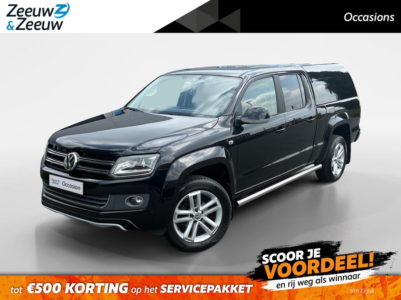 Volkswagen Amarok - 2.0 TDI 4Motion DC Highline | 5 zits | Automaat | Trekhaak | Achteruitrijcamera | Laadklep - AutoWereld.nl