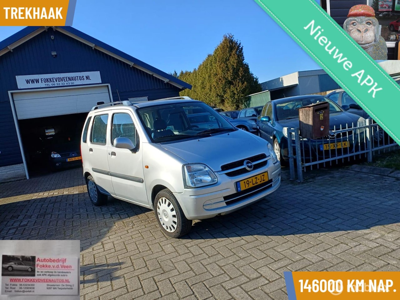 Opel Agila - 1.2-16V Comfort 1.2-16V Comfort - AutoWereld.nl