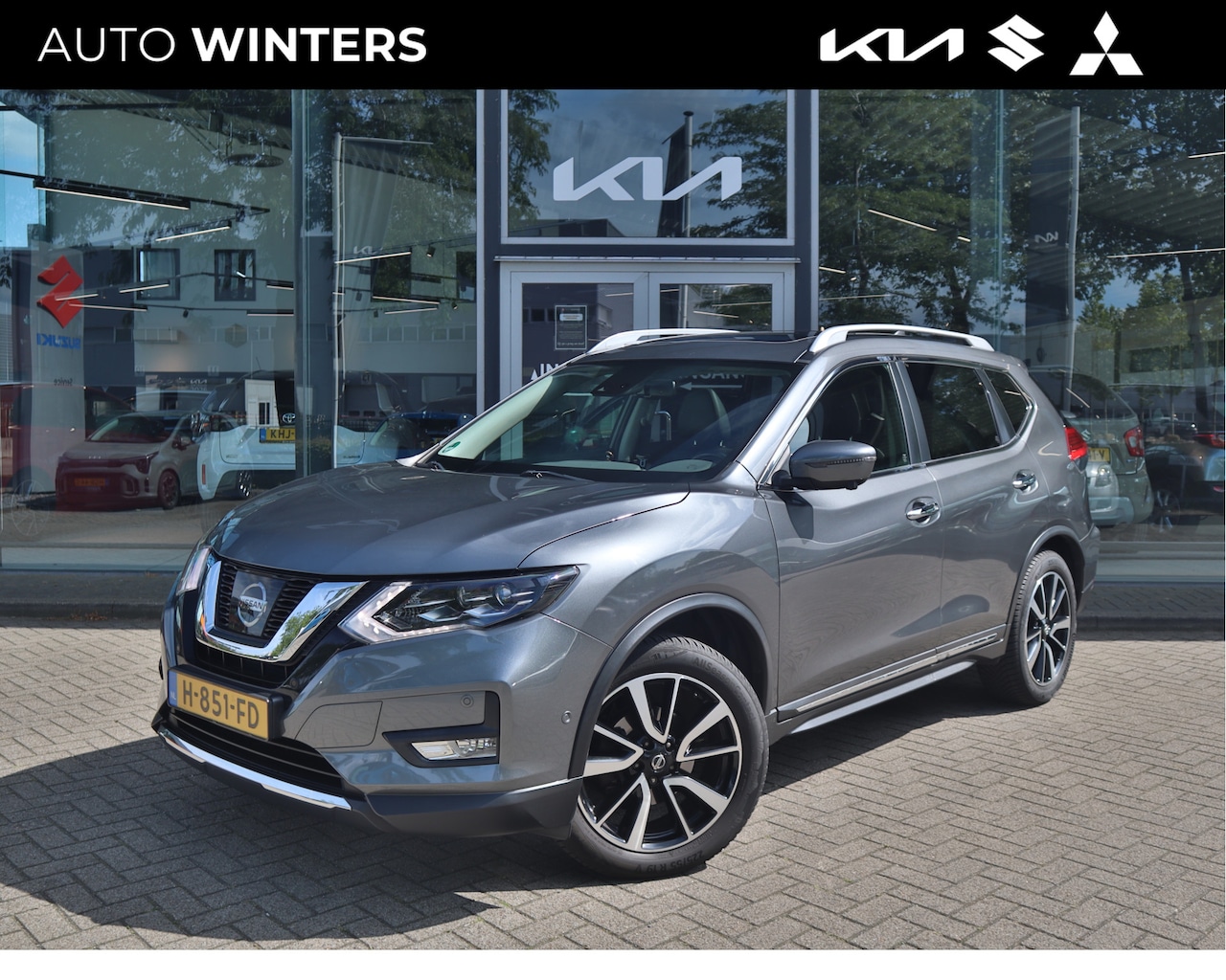 Nissan X-Trail - 1.6 DIG-T Tekna | Leder | Navigatie | Stoel/Stuur verwarming | Cruise Control | Trekhaak - AutoWereld.nl