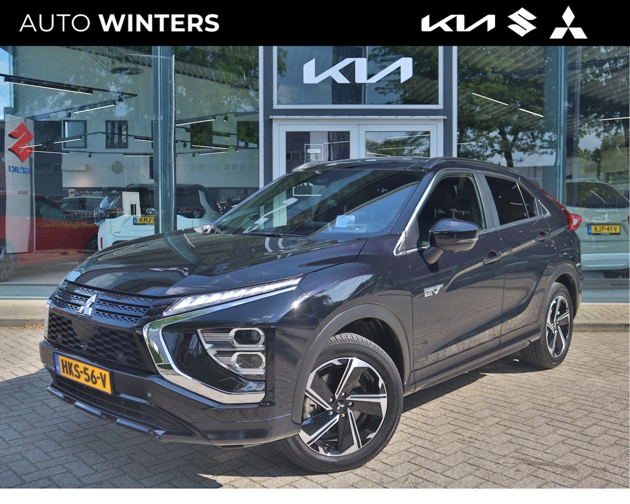 Mitsubishi Eclipse Cross - 2.4 PHEV Plug-In Limited | Leder | Navigatie | 360 Camera | Tot 8jr. Garantie | - AutoWereld.nl