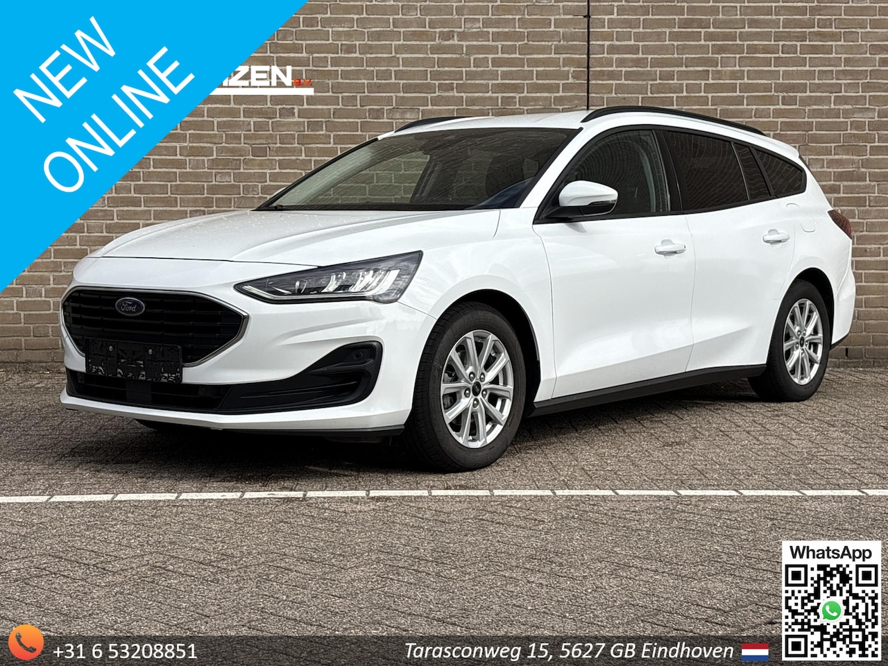 Ford Focus Wagon - 1.5 EcoBlue Connected | € 7.950,- NETTO! | Airco | Cruise | Navi | PDC | - AutoWereld.nl