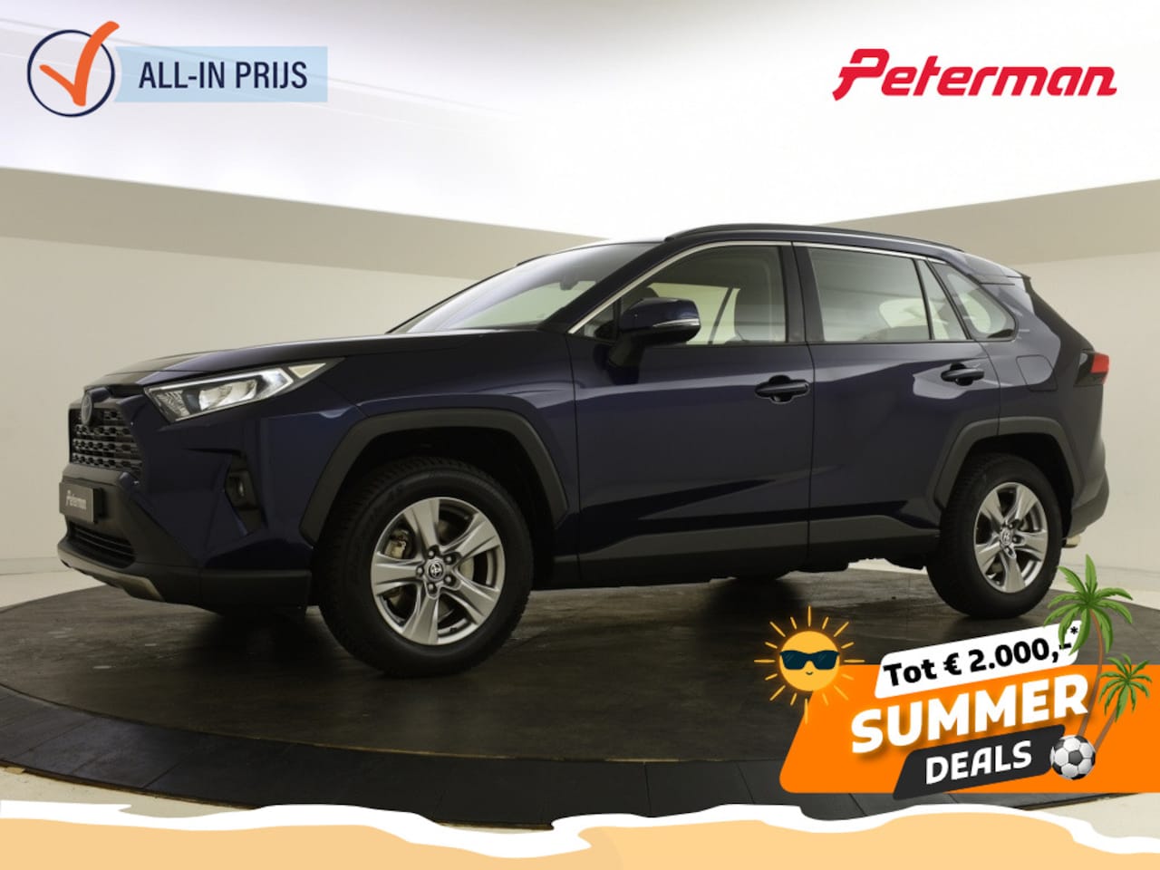 Toyota RAV4 - 2.5 Hybrid Active | Allseasons | Carplay | Parkeersensoren - AutoWereld.nl