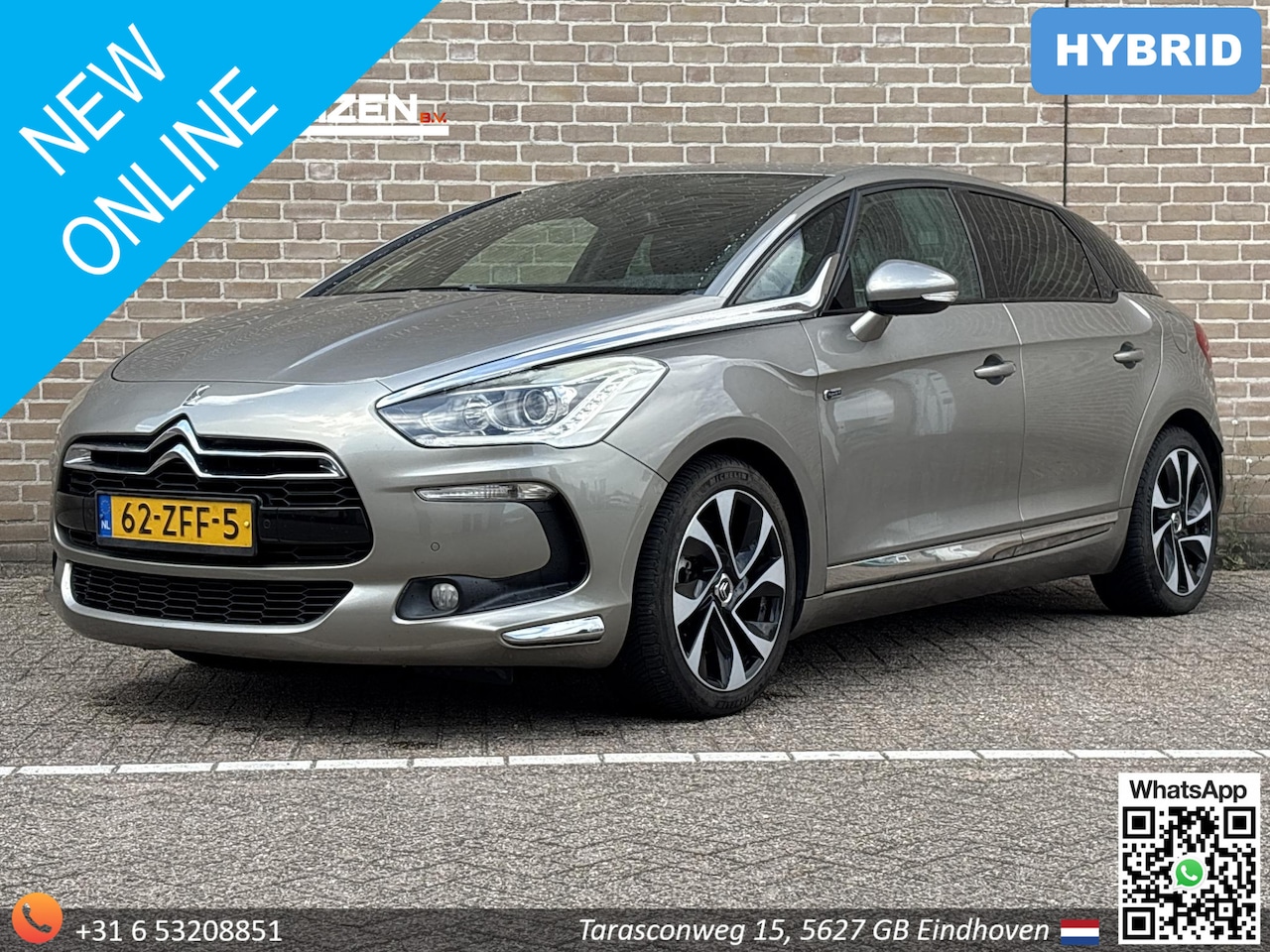 Citroën DS5 - 2.0 Hybrid4 Business | Cruise | Climate | Leder | Memory | Navi | Camera | - AutoWereld.nl