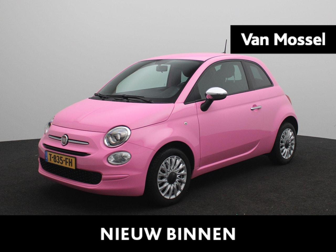 Fiat 500 - 1.0 Hybrid | ROZE WRAP | Apple Carplay/Android Auto | CLIMATE CONTROL | LICHTMETALEN VELGE - AutoWereld.nl