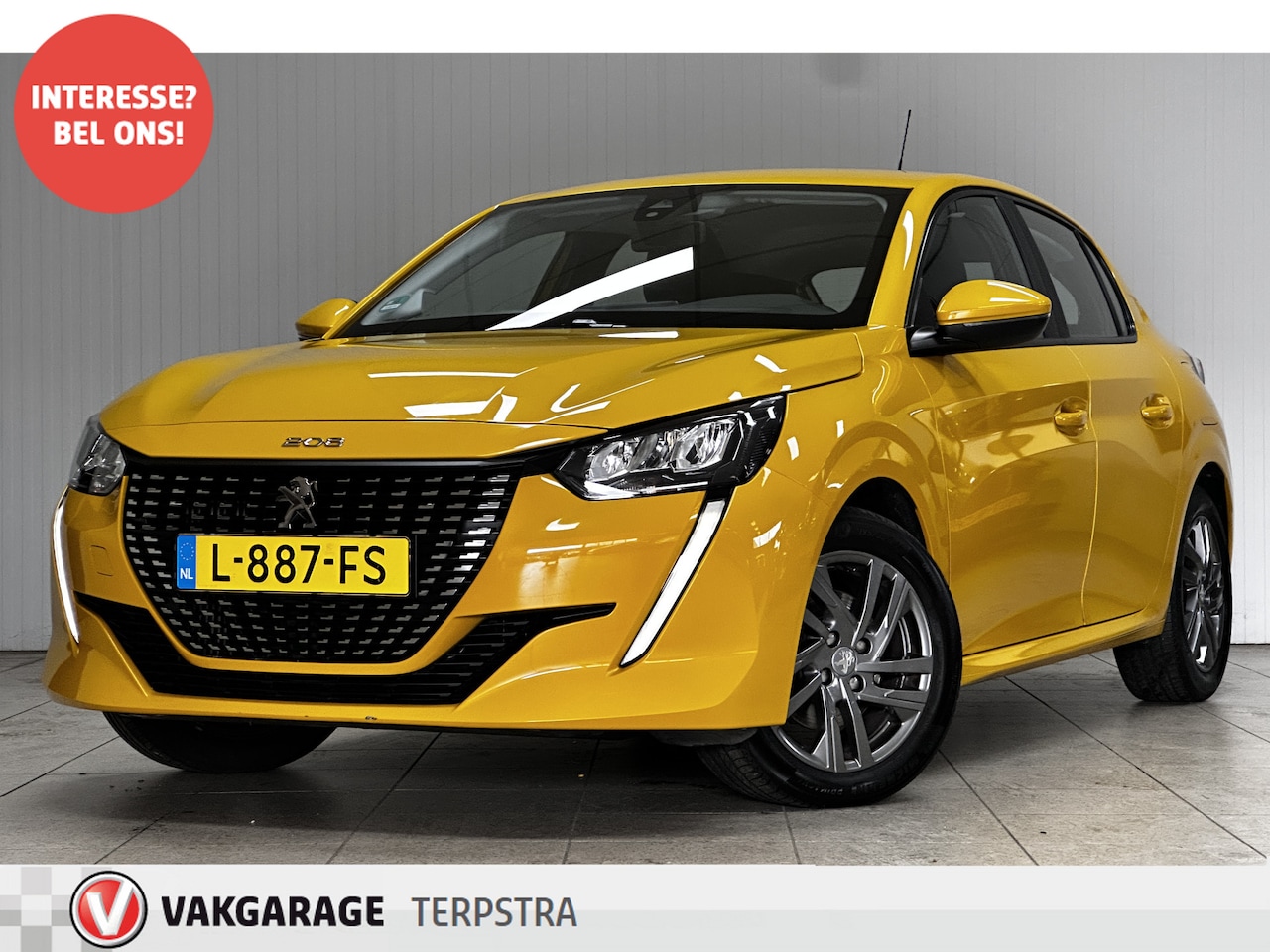 Peugeot 208 - 1.2 PureTech Active Pack/ AFN. Trekhaak/ LED Koplampen/ 16'' LMV/ Apple + Android/ Airco/ - AutoWereld.nl