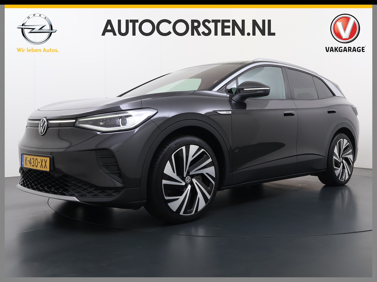 Volkswagen ID.4 - Max 82kWh SOH 93% Warmtepomp Panoramdak Ergo Active+Memory Head-Up Display 360°Camera Stoe - AutoWereld.nl