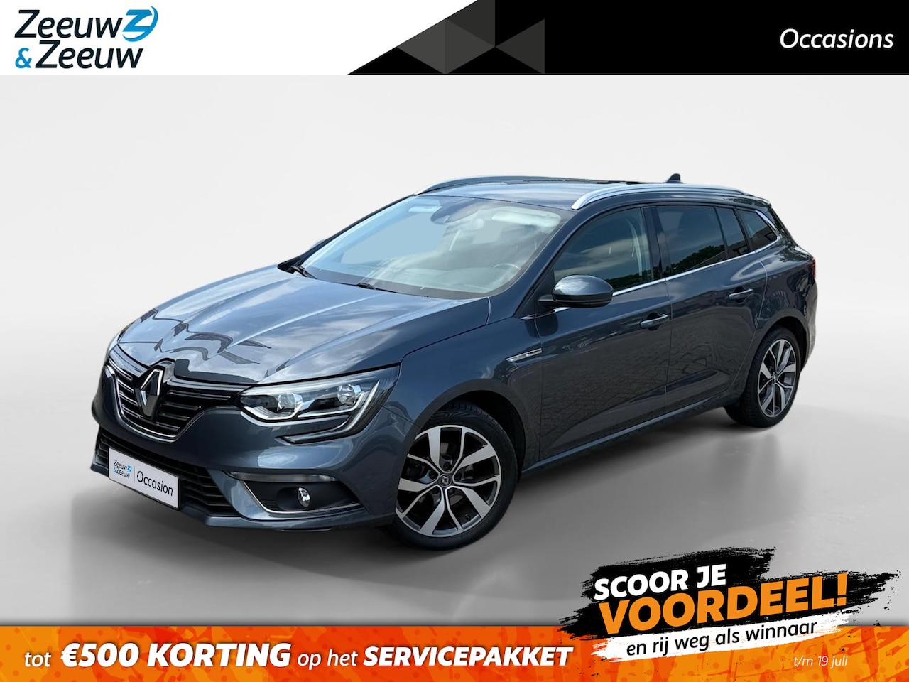 Renault Mégane Estate - 1.2 TCe Bose | Apple/Android Carplay | Parkeersensoren | Half Lederen bekleding | Bose Pre - AutoWereld.nl