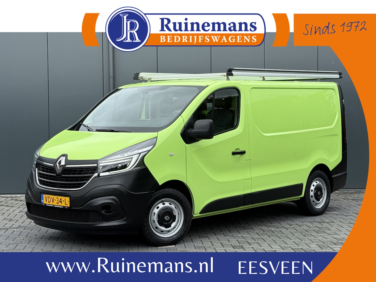 Renault Trafic - 1.6 dCi / L1H1 / 1e EIG. / BOTT INRICHTING / TREKHAAK / IMPERIAAL / 3-ZITS / AIRCO / CRUIS - AutoWereld.nl