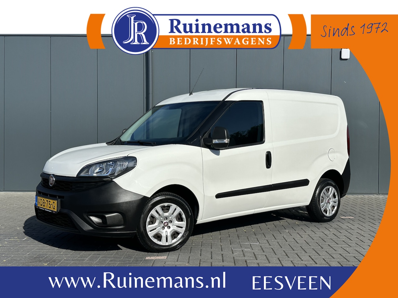 Fiat Doblò Cargo - 1.3 MJ E6 / L1H1 / UNIEK !! / ** 9.441 KM NAP ** / 1e EIGENAAR / AIRCO / SCHUIFDEUR / NIEU - AutoWereld.nl
