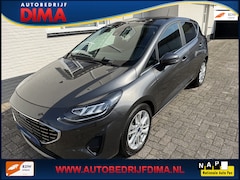 Ford Fiesta - 1.0 EcoBoost Hybrid Titanium X Automaat/ Navi/ Camera/ LED/ Stuur+ Stoelverwarming/ ECC