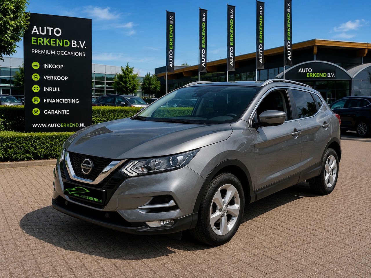 Nissan Qashqai - 1.2 N-Connecta Panodak, 360 Camera, Keyless - AutoWereld.nl