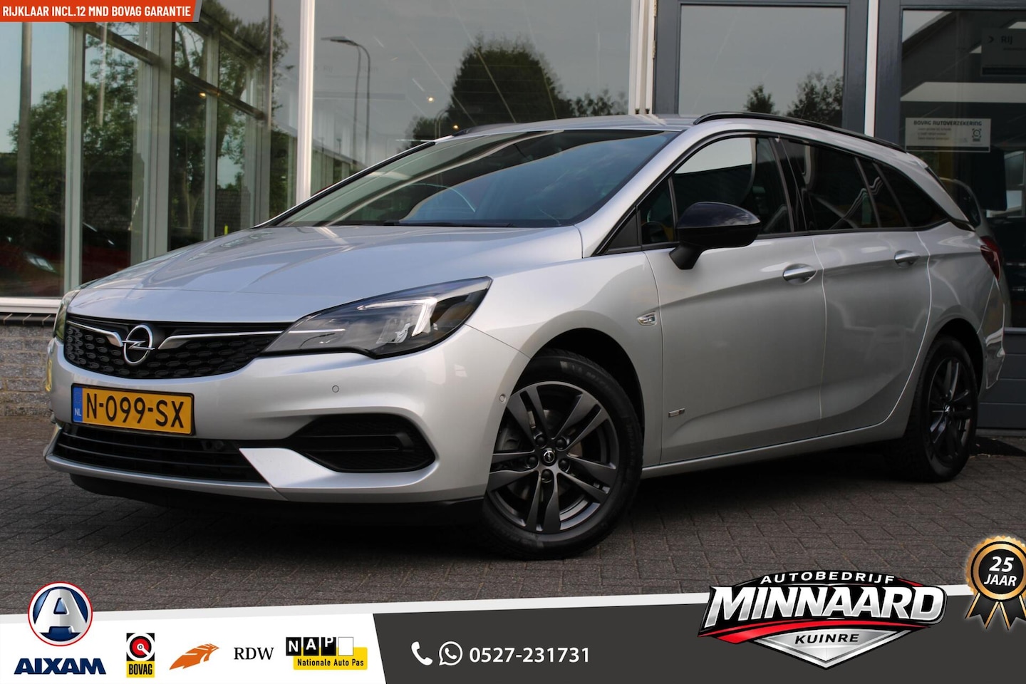 Opel Astra Sports Tourer - 1.2 Design & Tech|Carplay|Camera|Climate|PDC|Cruise| - AutoWereld.nl