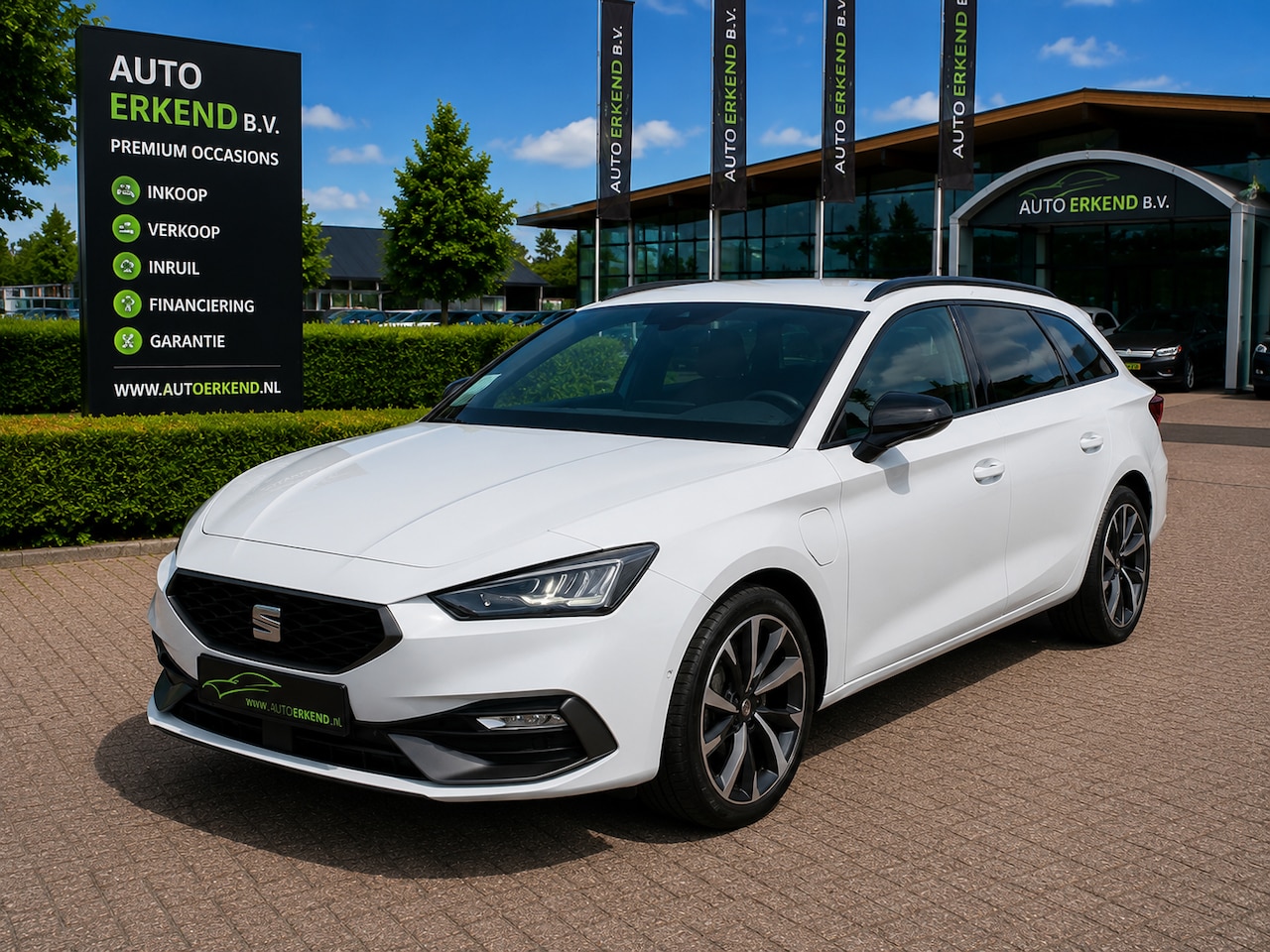 SEAT Leon Sportstourer - 1.4 TSI eHybrid PHEV FR Business Intense SOH 93% - AutoWereld.nl