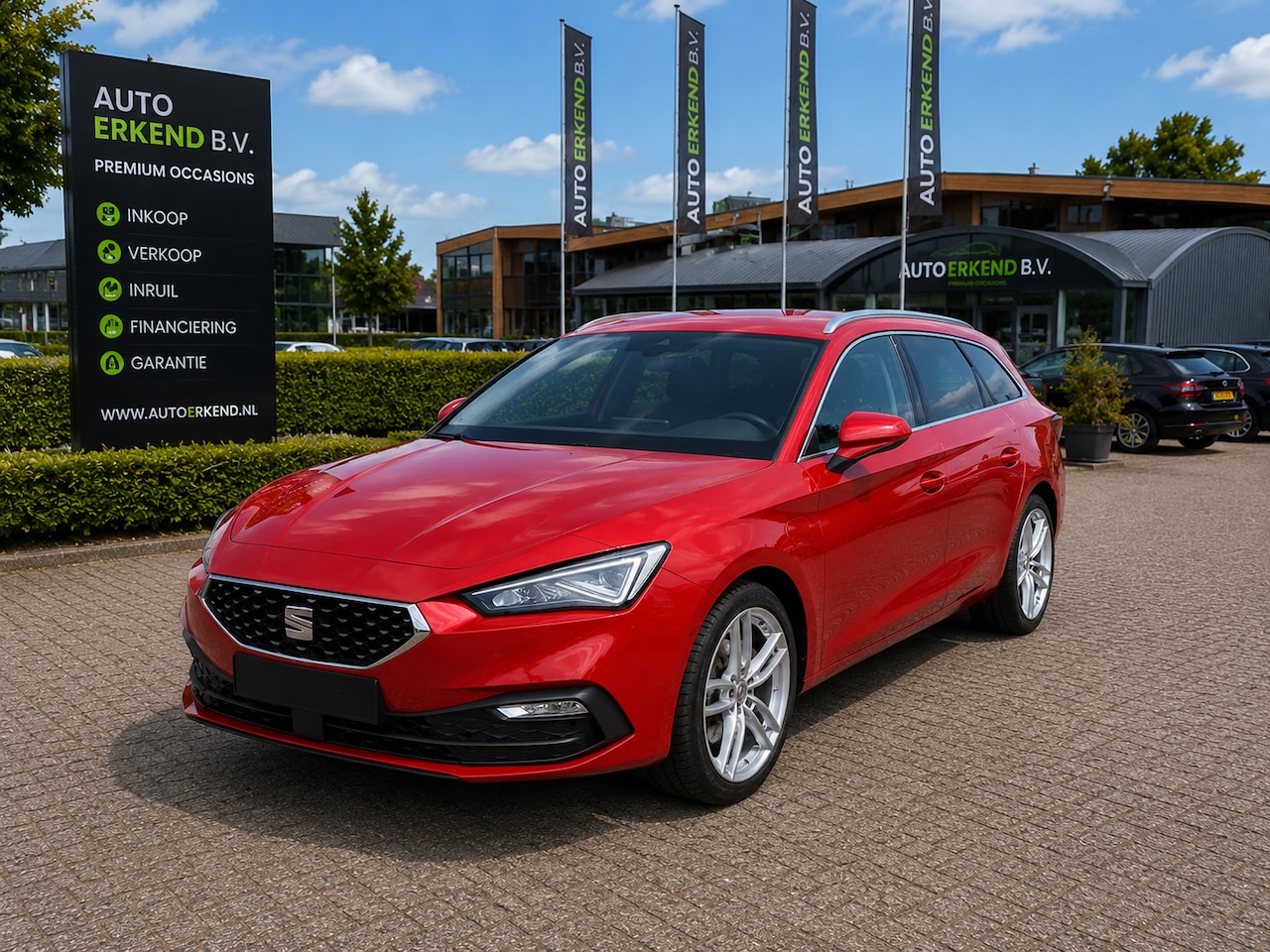 SEAT Leon Sportstourer - 1.4 TSI eHybrid PHEV FR Business Intense 1.4 TSI eHybrid PHEV FR Business Intense - AutoWereld.nl