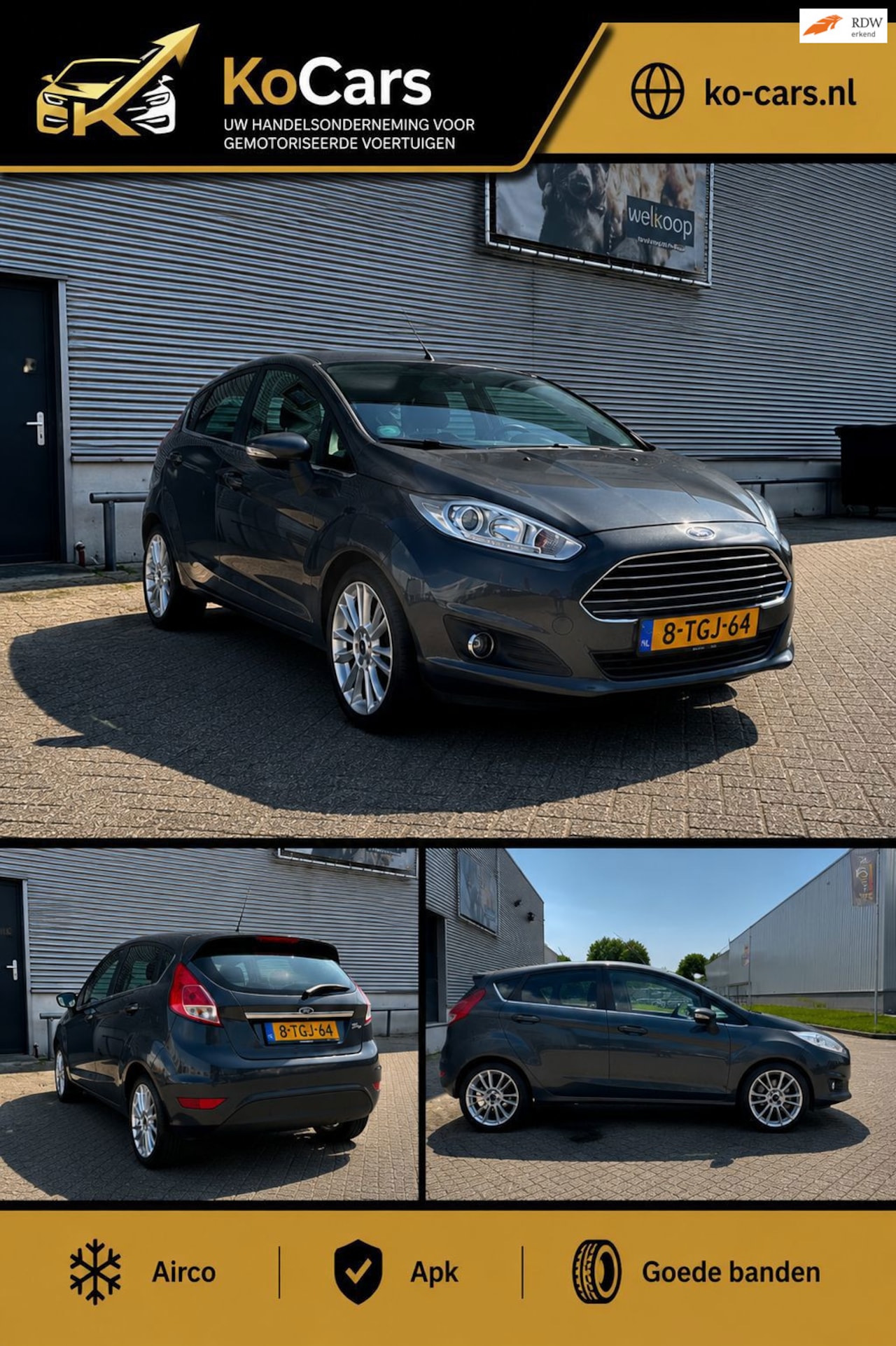 Ford Fiesta - 1.0 EcoBoost Titanium 1.0 EcoBoost Titanium - AutoWereld.nl