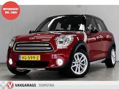 MINI Countryman - 1.6 Cooper Pepper/ Zwarte Hemel/ 17''LMV/ Clima/ Navi/ Cruise/ Bluetooth/ Multi.LEDER.Stuu