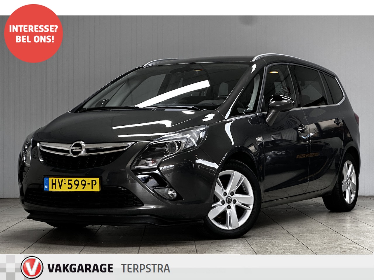 Opel Zafira - 1.4 Turbo Business+/ 7-Persoons!/ Camera/ Trekhaak/ Navi/ Clima/ Cruise/ Elek. pakket/ Iso - AutoWereld.nl