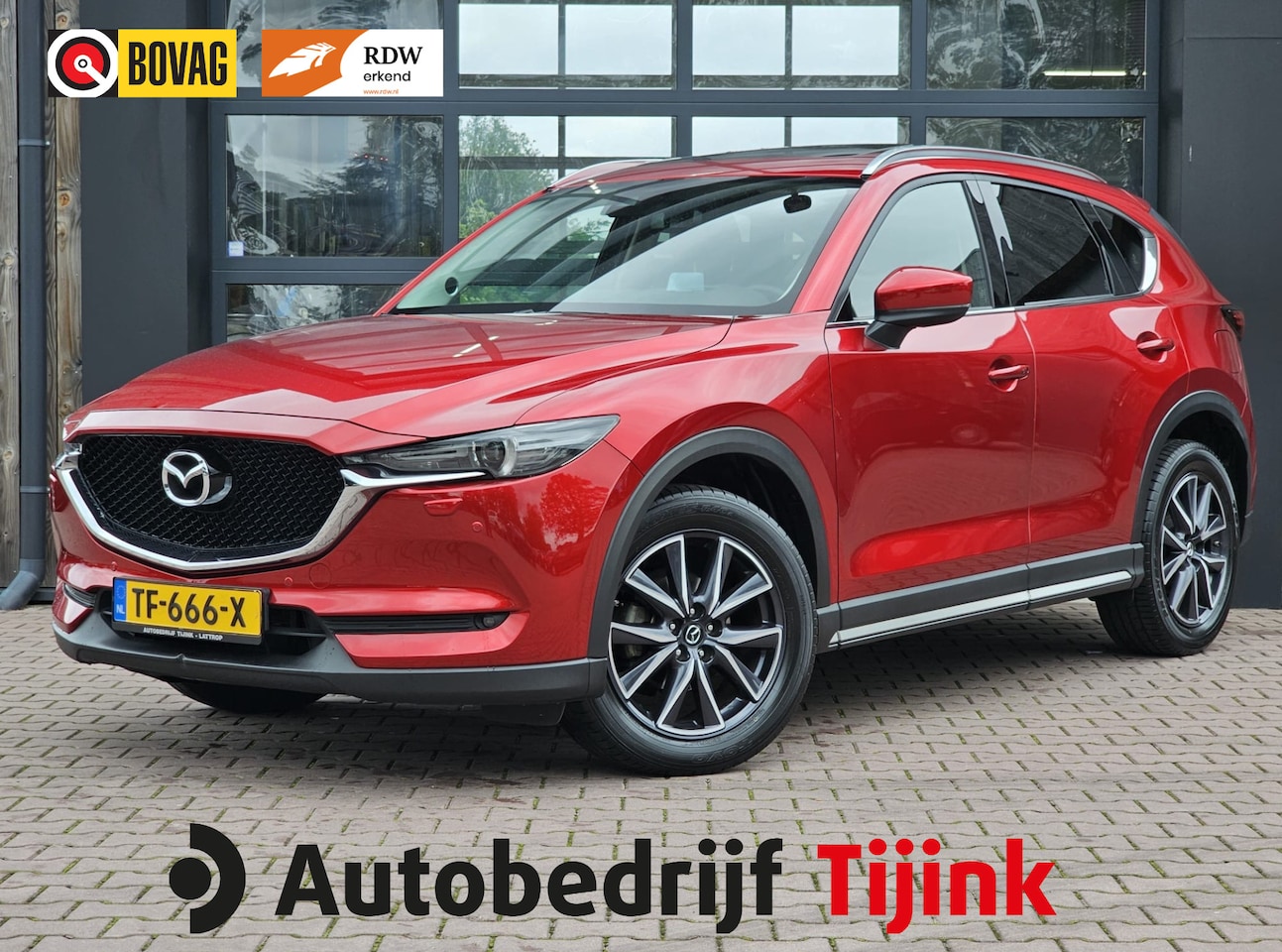 Mazda CX-5 - 2.0 SkyActiv-G 160 GT-M 4WD | Automaat | Trekhaak | LED | Stuur & stoelverwarming | Leder - AutoWereld.nl