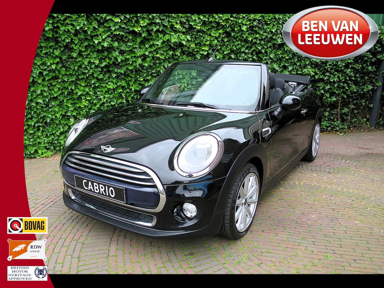 MINI Cabrio - 1.5 Cooper Chili F57 met Keyless, LED, Navi, BT en 17" - AutoWereld.nl