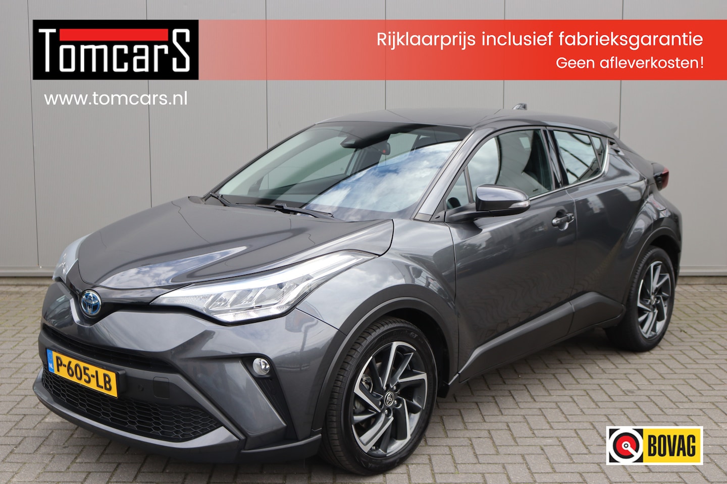 Toyota C-HR - 1.8 Hybrid Automaat Dynamic Carplay-android/Camera/Parkeerhulp/Adapt.-cruise/Keyfree - AutoWereld.nl
