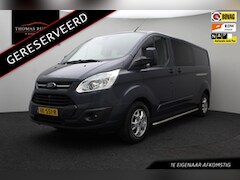 Ford Transit Custom - 290 2.2 TDCI L2H1 Limited DC 2014 | 1e Eigenaar | Navigatie | Airco | Cruise Control | Air
