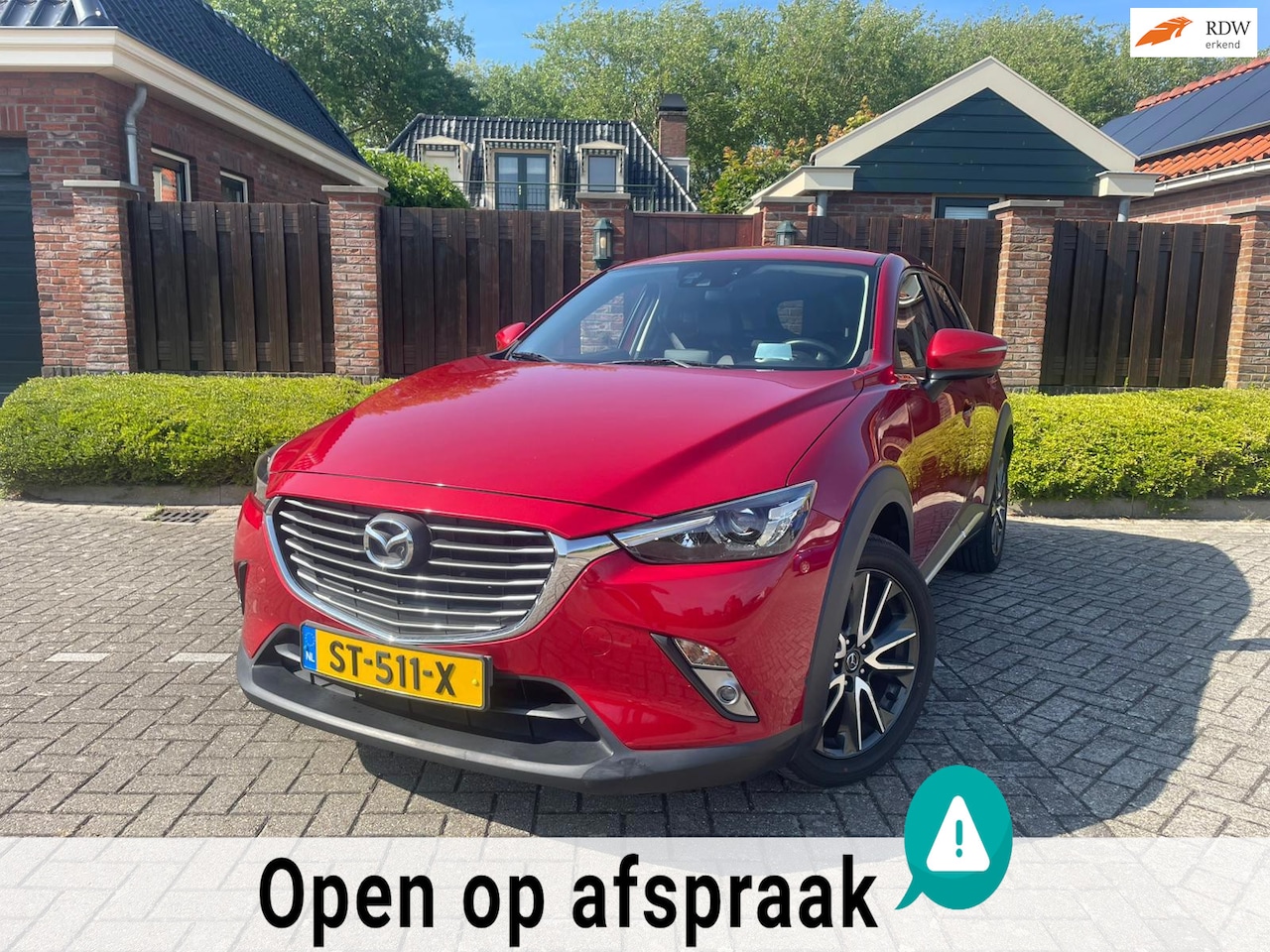 Mazda CX-3 - 2.0 SkyActiv-G 120 TS+ AUTOMAAT HOGE INSTAP LEDER - AutoWereld.nl