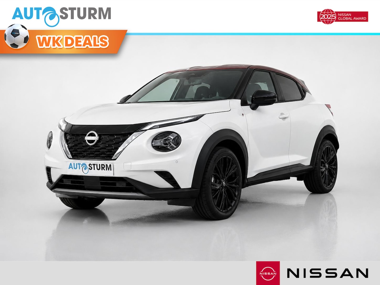 Nissan Juke - 1.6 Hybrid Redline Edition 1.6 Hybrid Red Line Edition - AutoWereld.nl