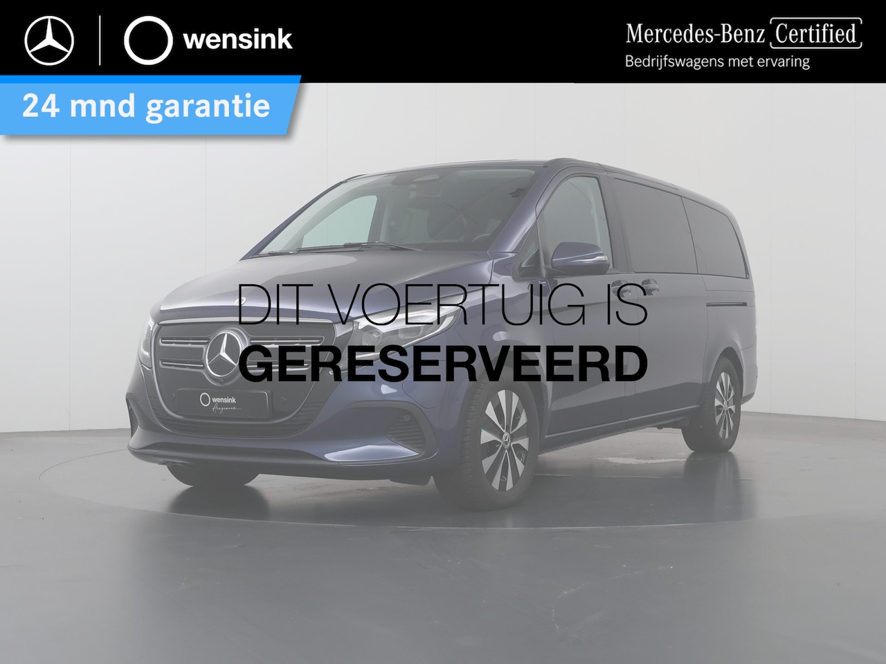 Mercedes-Benz EQV - 300 | L2 | 90 kWh | AVANTGARDE | 389 KM WLTP | ELEKTRISCHE ZIJSCHUIFDEUREN 2X | ADAPTIEVE - AutoWereld.nl