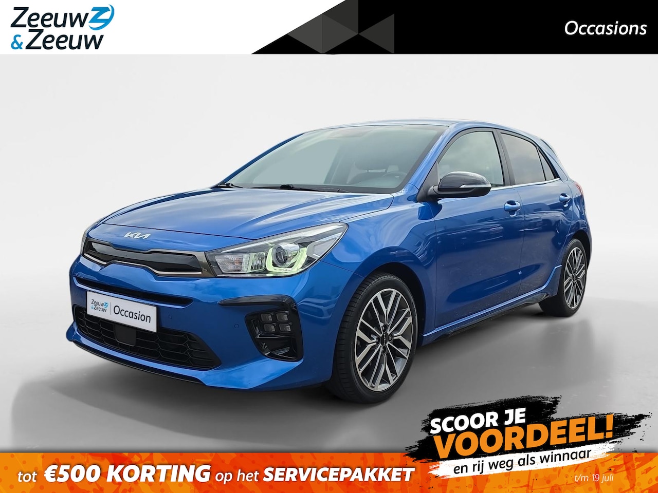 Kia Rio - 1.0 T-GDi MHEV GT-Line | Keyless entry | Privacy glass | Full map navigatie | Parkeersenso - AutoWereld.nl