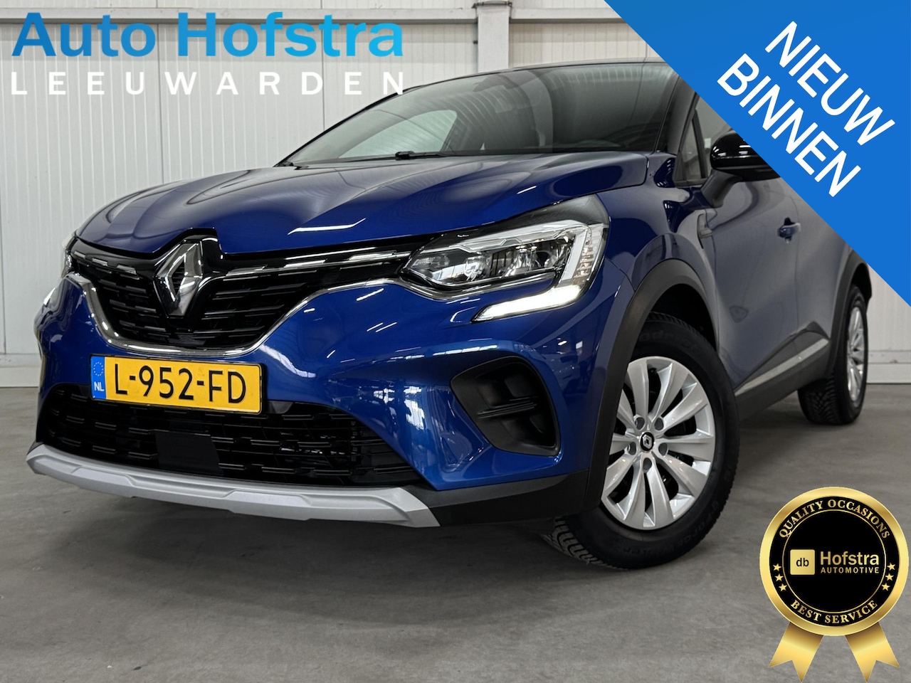 Renault Captur - 1.0 TCe 90 Business Zen KEY-LESS NAVI CLIMA CARPLAY PDC - AutoWereld.nl