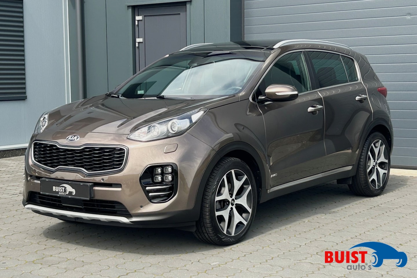 Kia Sportage - 1.6 T-GDI 4WD GT-Line PlusLine BOMVOL! 92662KM! 2e eig.! - AutoWereld.nl