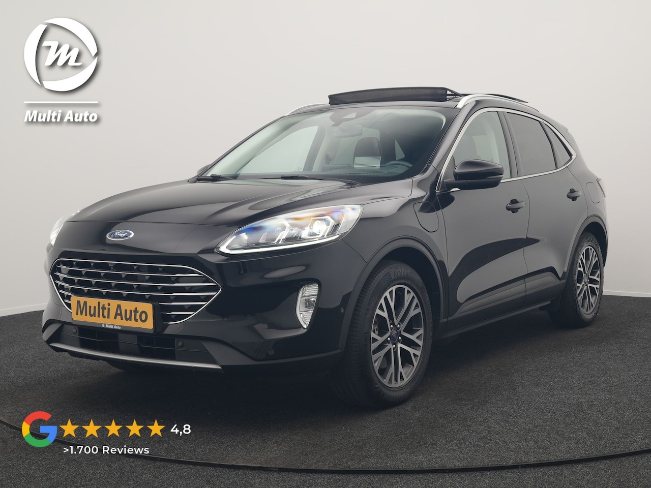 Ford Kuga - 2.5 Titanium X PHEV 225pk Dealer O.H. | Trekhaak Afn. | Panodak | Adaptive Cruise | Head U - AutoWereld.nl