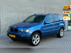 BMW X5 - 3.0 I AUT 2003 Blauw NAP|APK|VOL OPTIE
