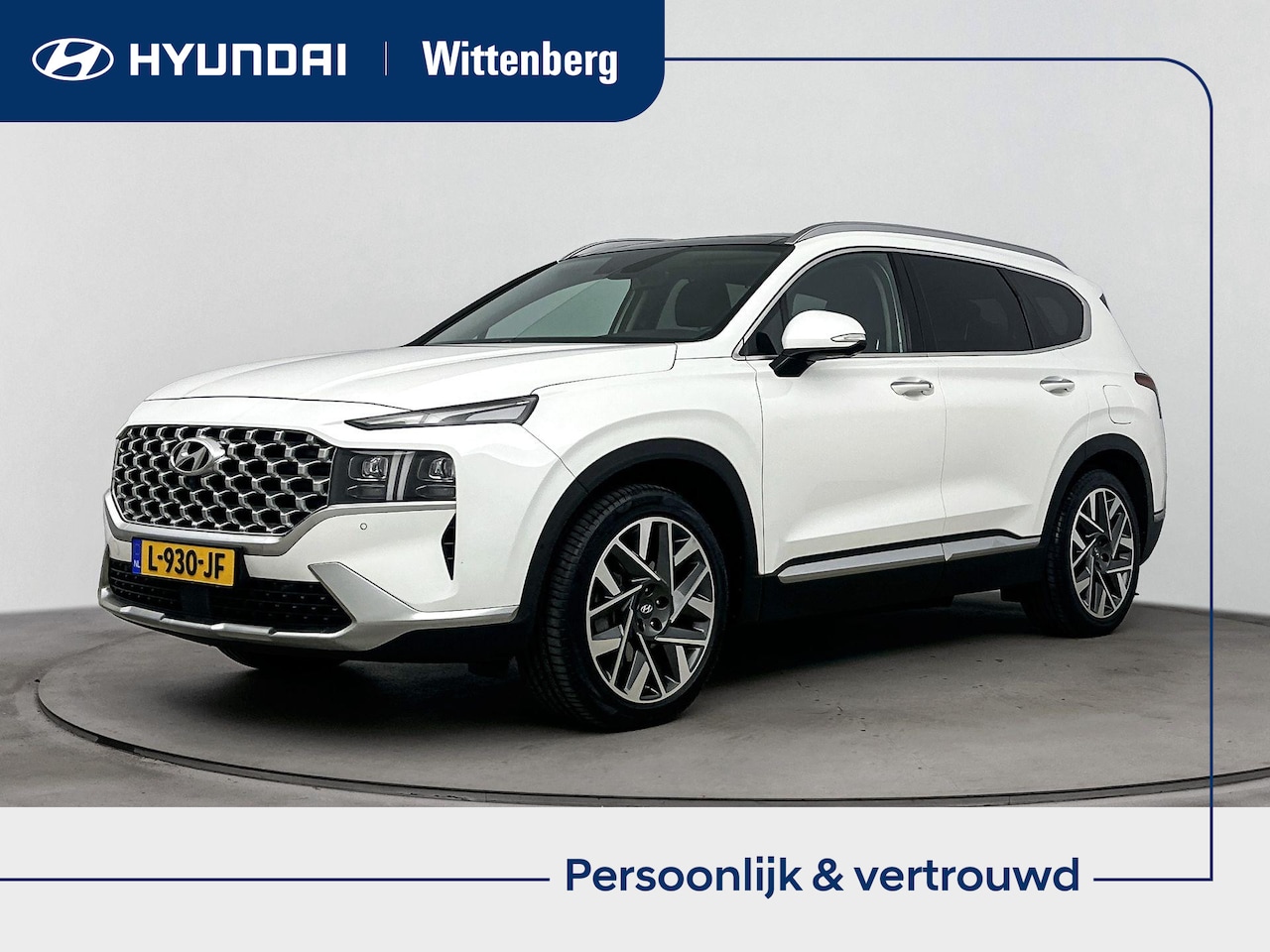Hyundai Santa Fe - 1.6 T-GDI PHEV PREMIUM SKY 7p. | TREKHAAK | SCHUIFDAK | CHIQUE LEDEREN INTERIEUR | NAVI | - AutoWereld.nl