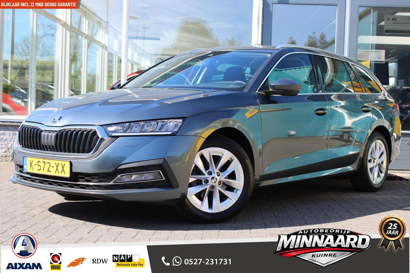 Skoda Octavia Combi - 1Business Edition Plus|Virtual display|Carplay|ACC|Navi|PDC|Stuur/Stoel verw| - AutoWereld.nl