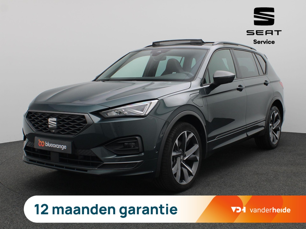SEAT Tarraco - 1.4 TSI e-Hybrid PHEV FR Business 245PK DSG SOH 96,27%, Panoramadak, Keyless, 360gr. Camer - AutoWereld.nl