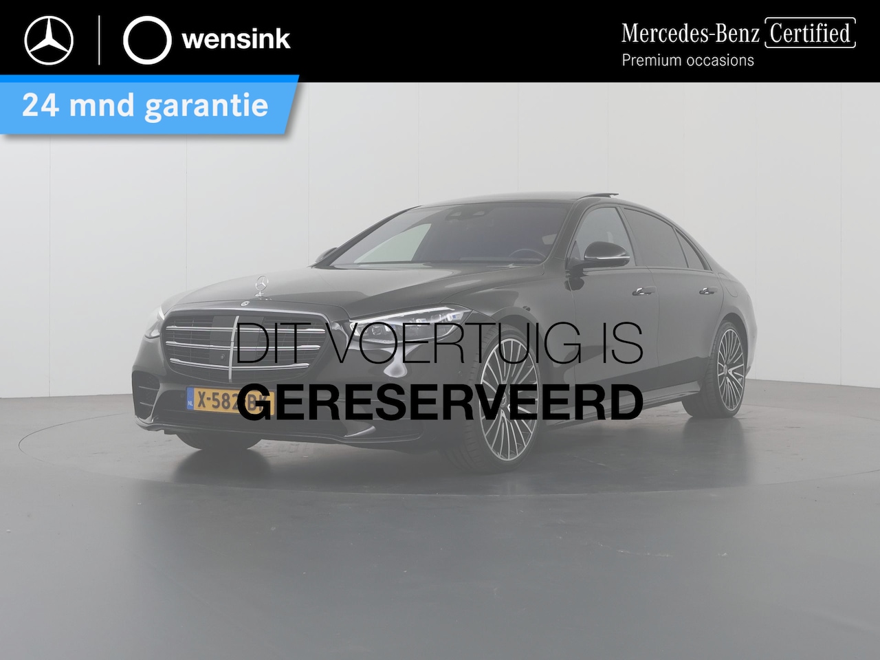 Mercedes-Benz S-klasse - 580 e Lang AMG Line | Night | Panoramadak | High End Burmester | Exclusief pakket | Massag - AutoWereld.nl