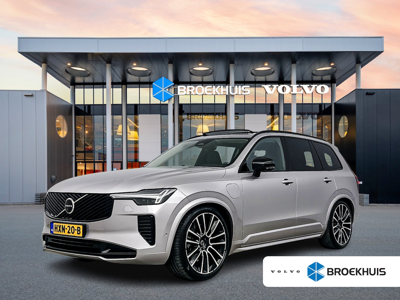 Volvo XC90 - T8 Ultra Dark | 22" | Heico Selected Level | Luchtvering | Bowers & Wilkins | Geventileerd - AutoWereld.nl
