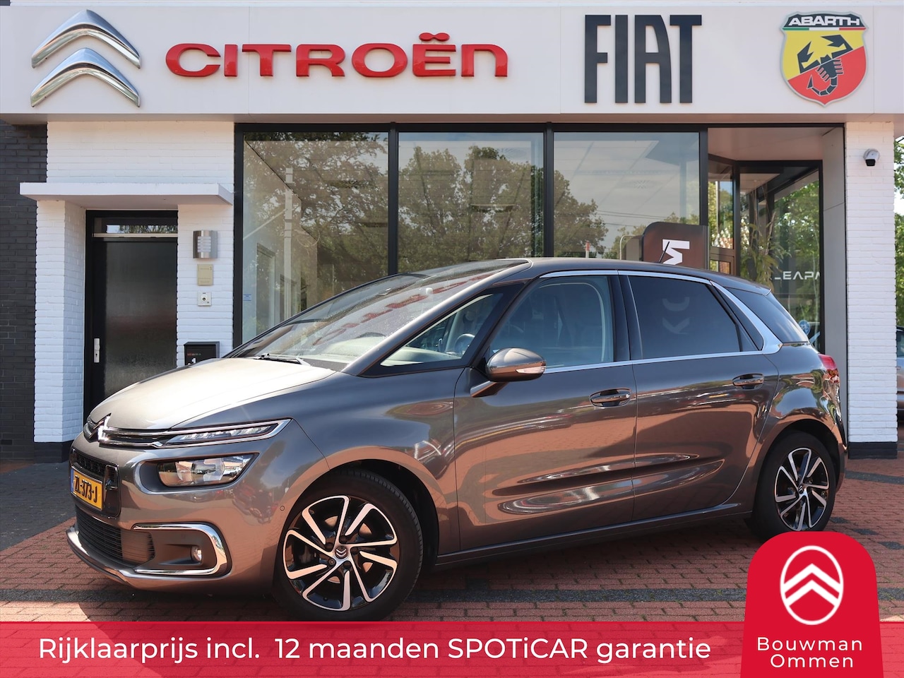Citroën C4 SpaceTourer - PureTech 130PK S&S EAT8 Automaat Business, Rijklaarprijs | Leder | Trekhaak afn. | Camera - AutoWereld.nl