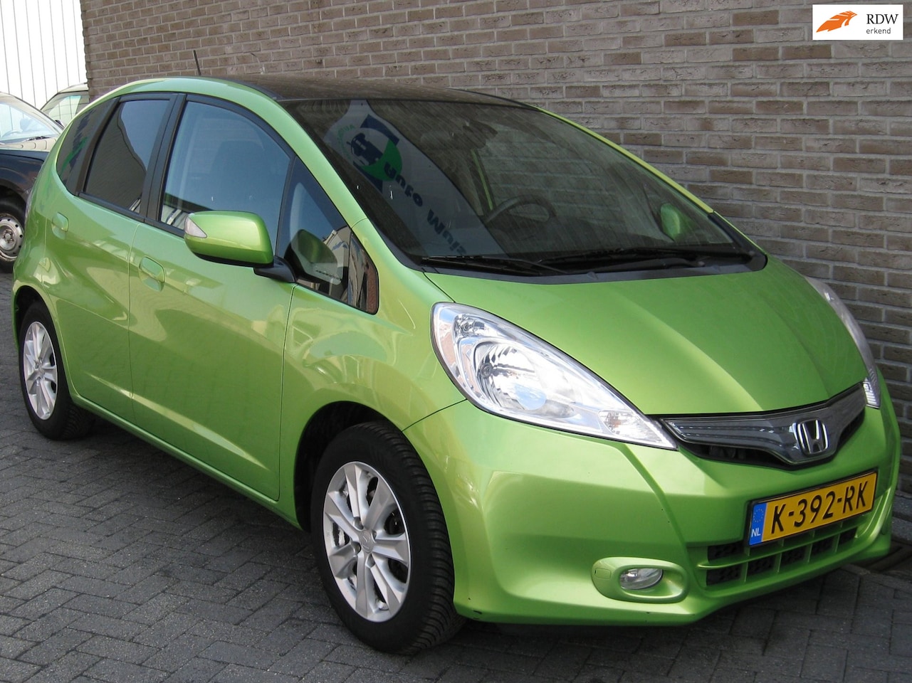 Honda Jazz - 1.4 Hybrid Exclusive - 2e eig! - leder - - AutoWereld.nl