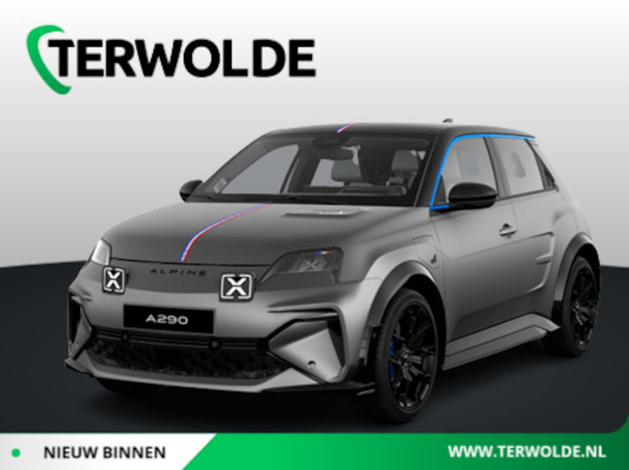 Alpine A290 - GTS 52 kWh | Striping French Signature | Pack Driving | Easy park assist | Blind spot warn - AutoWereld.nl