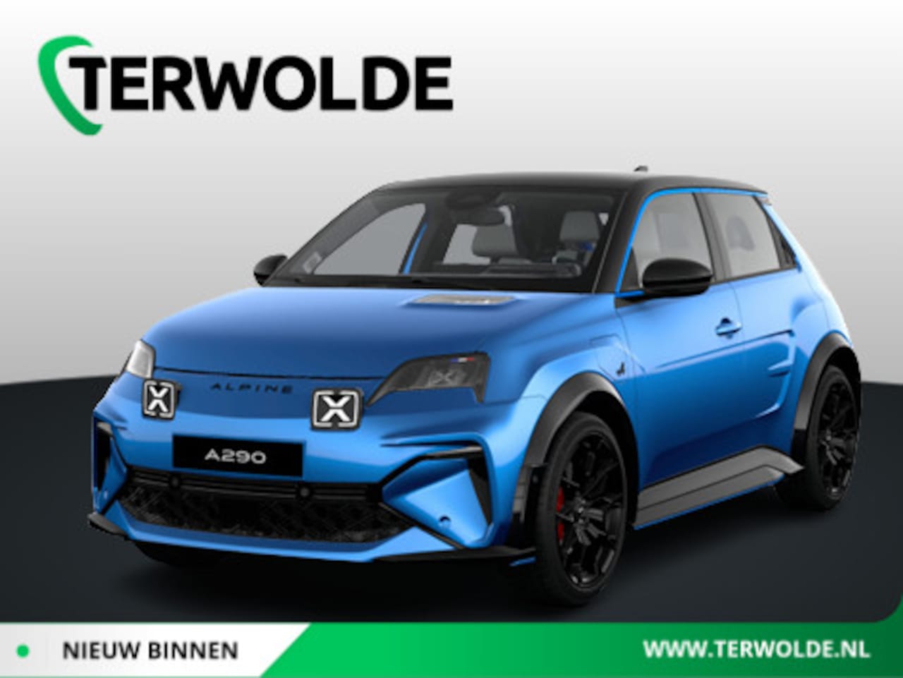 Alpine A290 - GTS 52 kWh | Pack Driving | Pack Safety | Blind spot warning & intervention - AutoWereld.nl