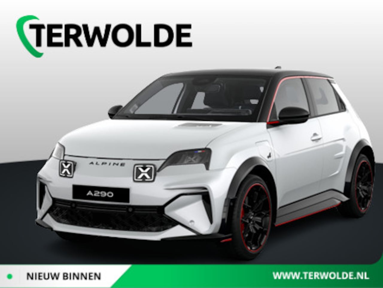 Alpine A290 - GT Performance 52 kWh | Alpine Portal | Pack Driving | Signature Rouge - AutoWereld.nl